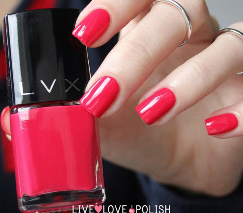 Wipe and Reset in Cerise - LVX Luxury Nail Polish